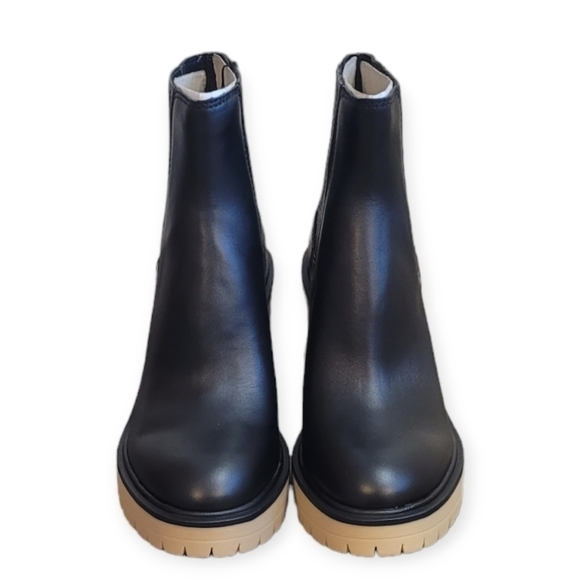 Dolce Vita Caster H2O Booties in Black Leather - Picture 6 of 12